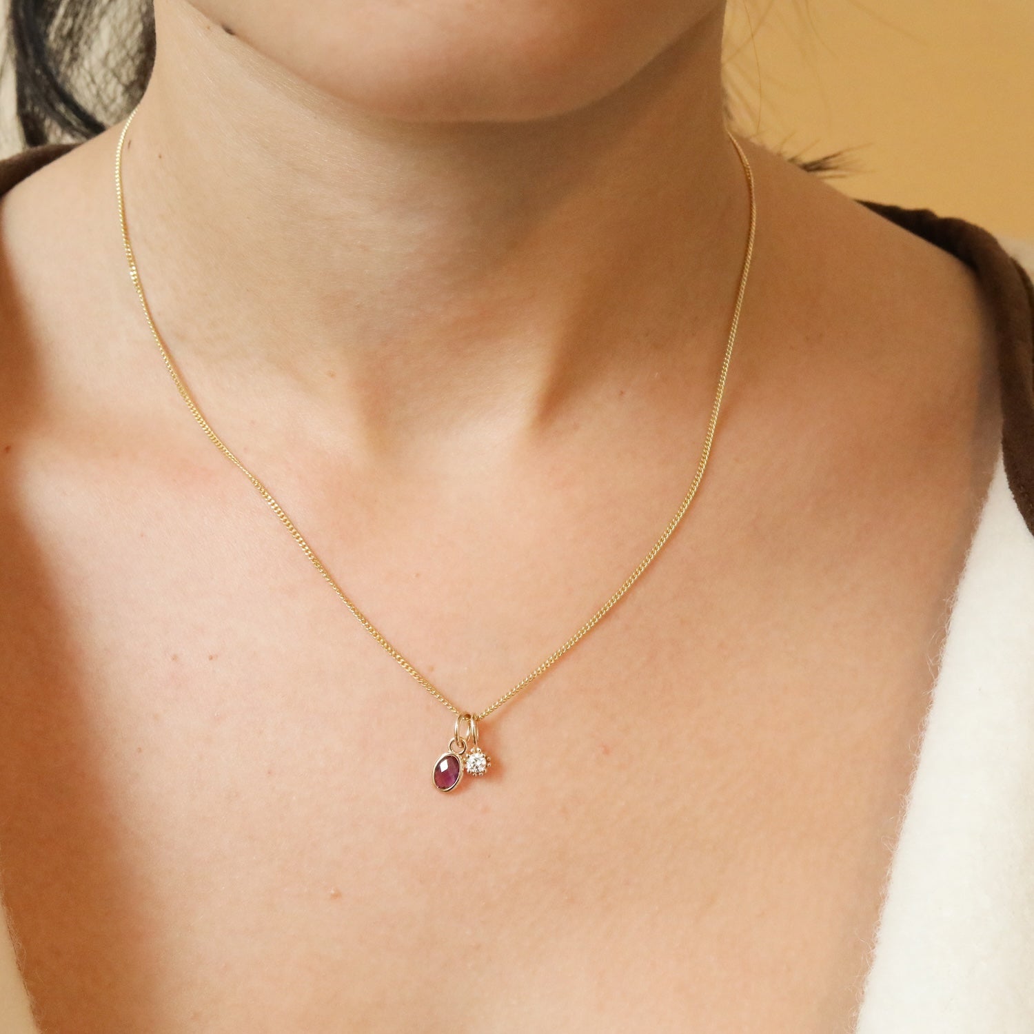 14K Gold Chain | Gourmet 1.2 mm | 42 cm