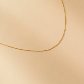 14K Gouden Ketting | Gourmet 1.1 mm | 45 cm