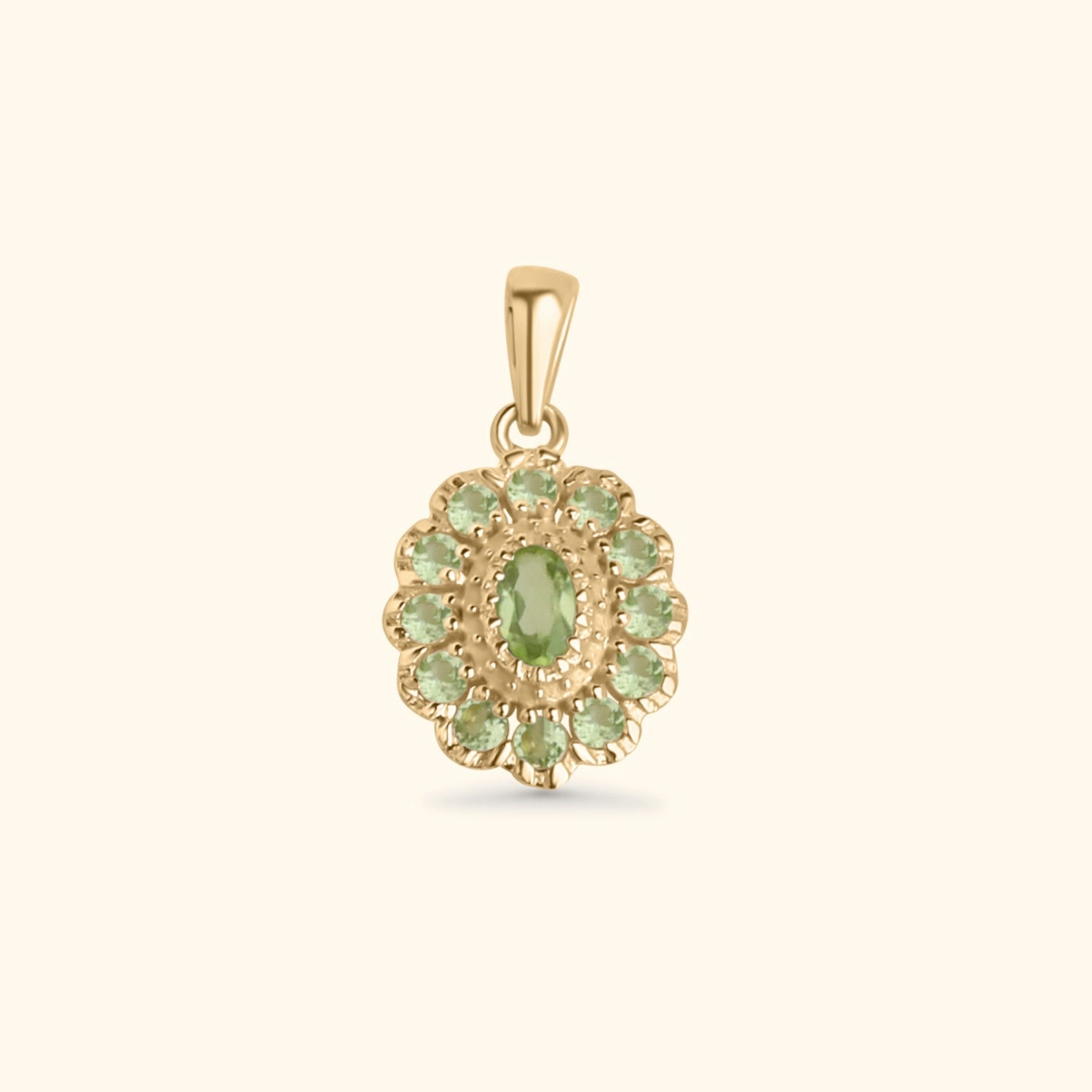 Kae Peridot Bloem Hanger