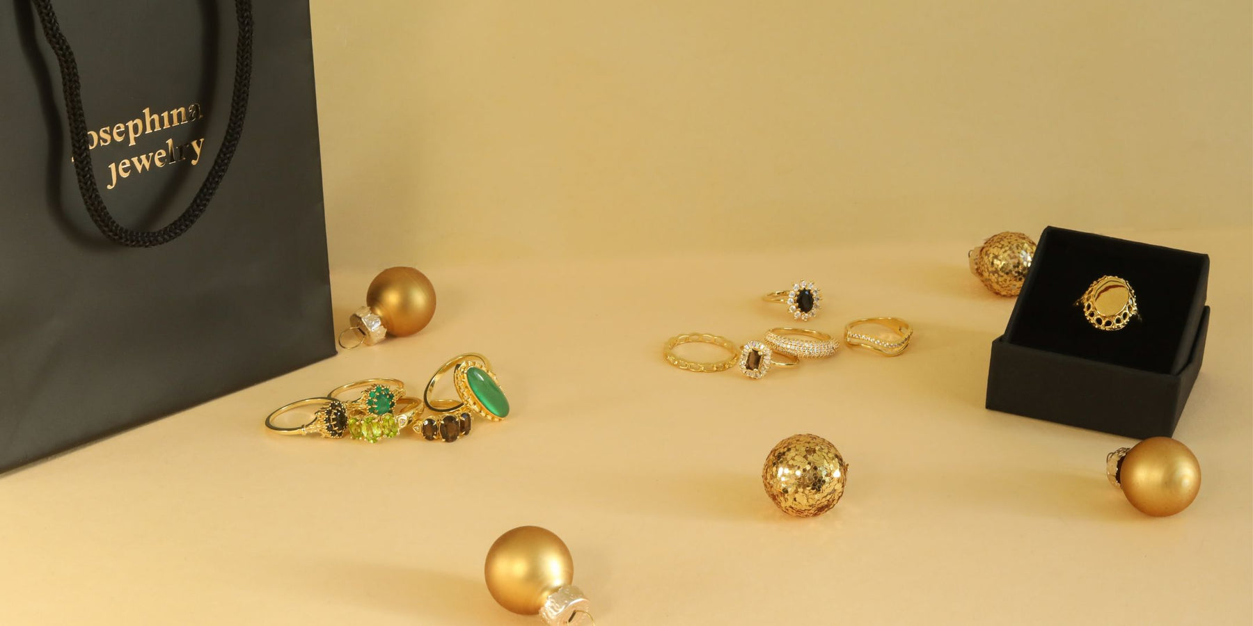 Gold Plated Edelsteen Ringen 